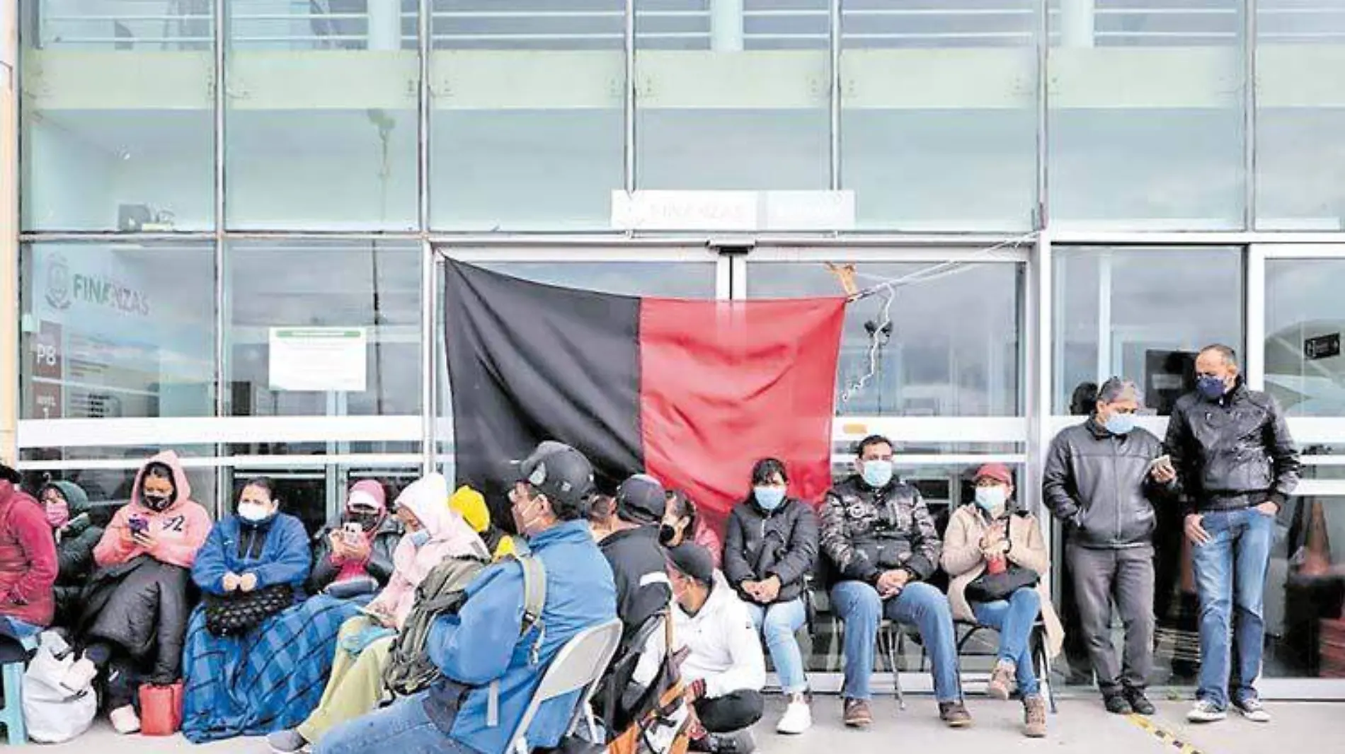 Protesta en Ciudad Administrativa